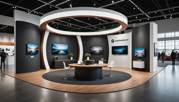 Conception de stands d'exposition : un impact inoubliable